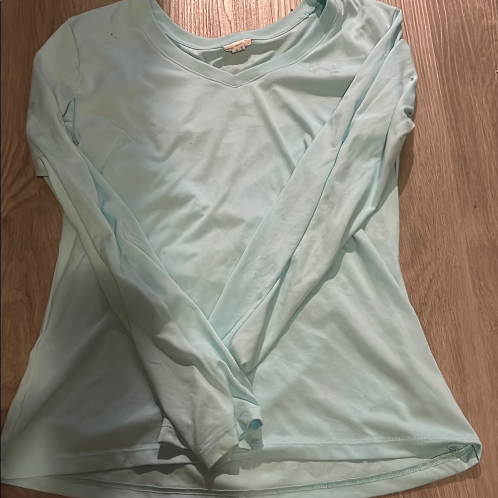 Under Armour Blue Long Sleeve Tee